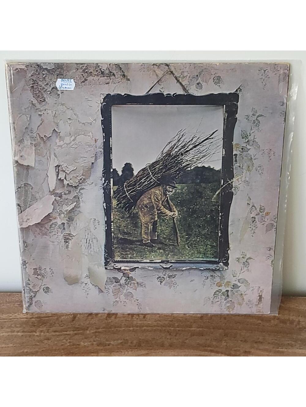 Led Zeppelin IV Vinyl Lp Sd 19129 1977 Press VG+ w Original Inner Sleeve